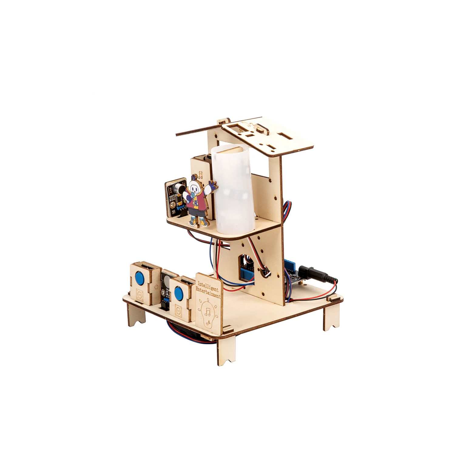 Trousse éducative STIM 3-en-1 de maison intelligente ACEBOTT - 1 Trousse de programmation à faire soi-même pour la maison et l'école | QE021 ESP32,