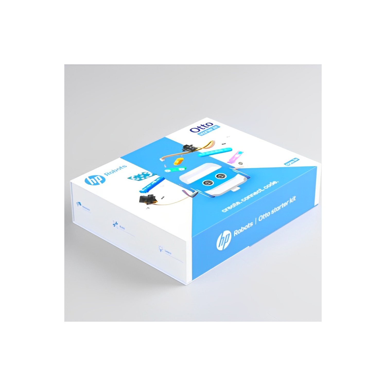 HP Robots Otto Starter Builder Kit - DIY STEM Coding Robot for Kids 8+ - Python & C++ Programmable - Arduino IDE Compatible with Sensors