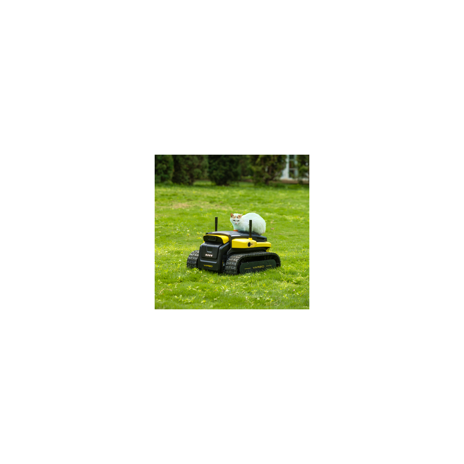 YARBO Core Modular Robotic Works with Lawn Mower/Snow Blower/Leaf Blower Module, 70% Steep Slopes, Auto-Charging, AI Multi-Zone Mapping & RTK for