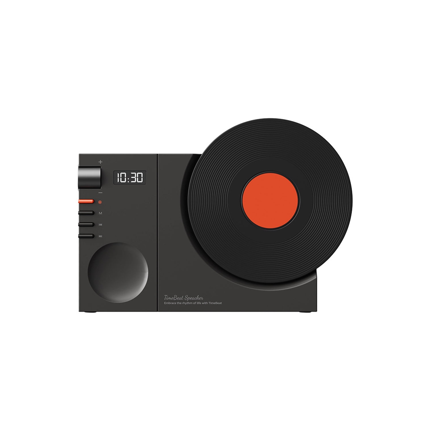 Haut-parleur Bluetooth vintage de style tourne-disque, haut-parleur Bluetooth rétro de style phonographe, bonne amélioration des basses, cadeau de