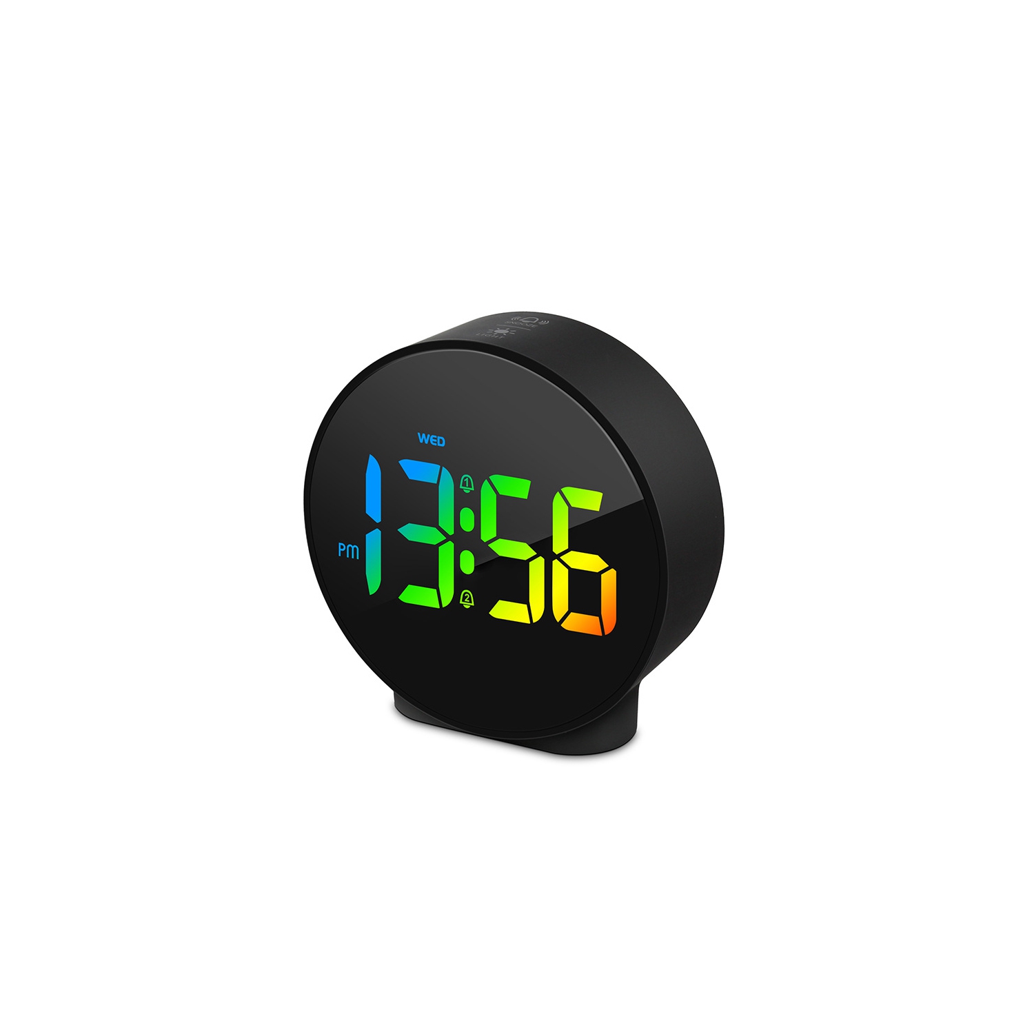 Réveille-matin numérique LED-réveil électronique lumineux pour le bureau de la chambre à coucher