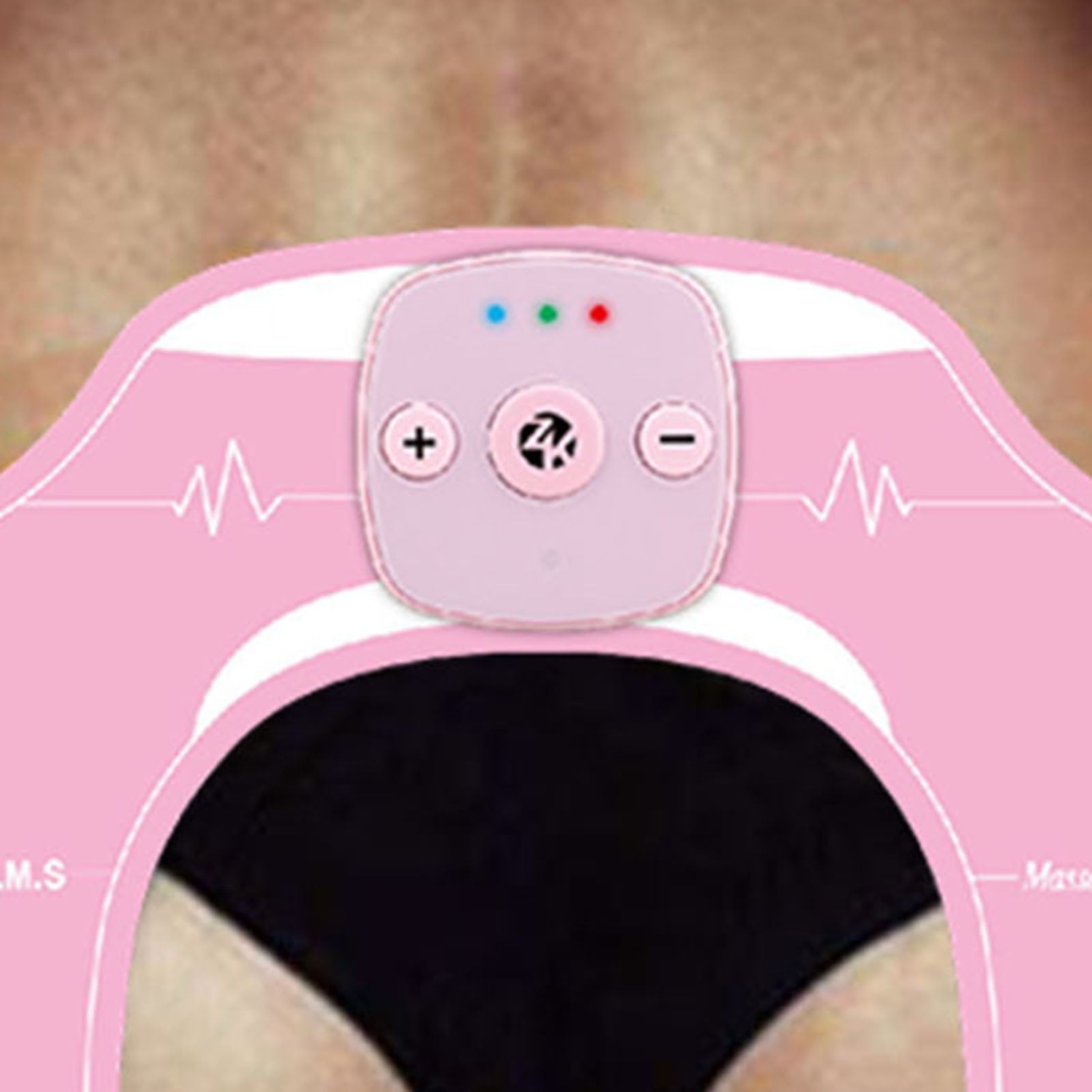 Booty Trainer avec télécommande 6 modes Encre de fessier intelligente réglable EMS Stimulateur musculaire Buttock Training Patch