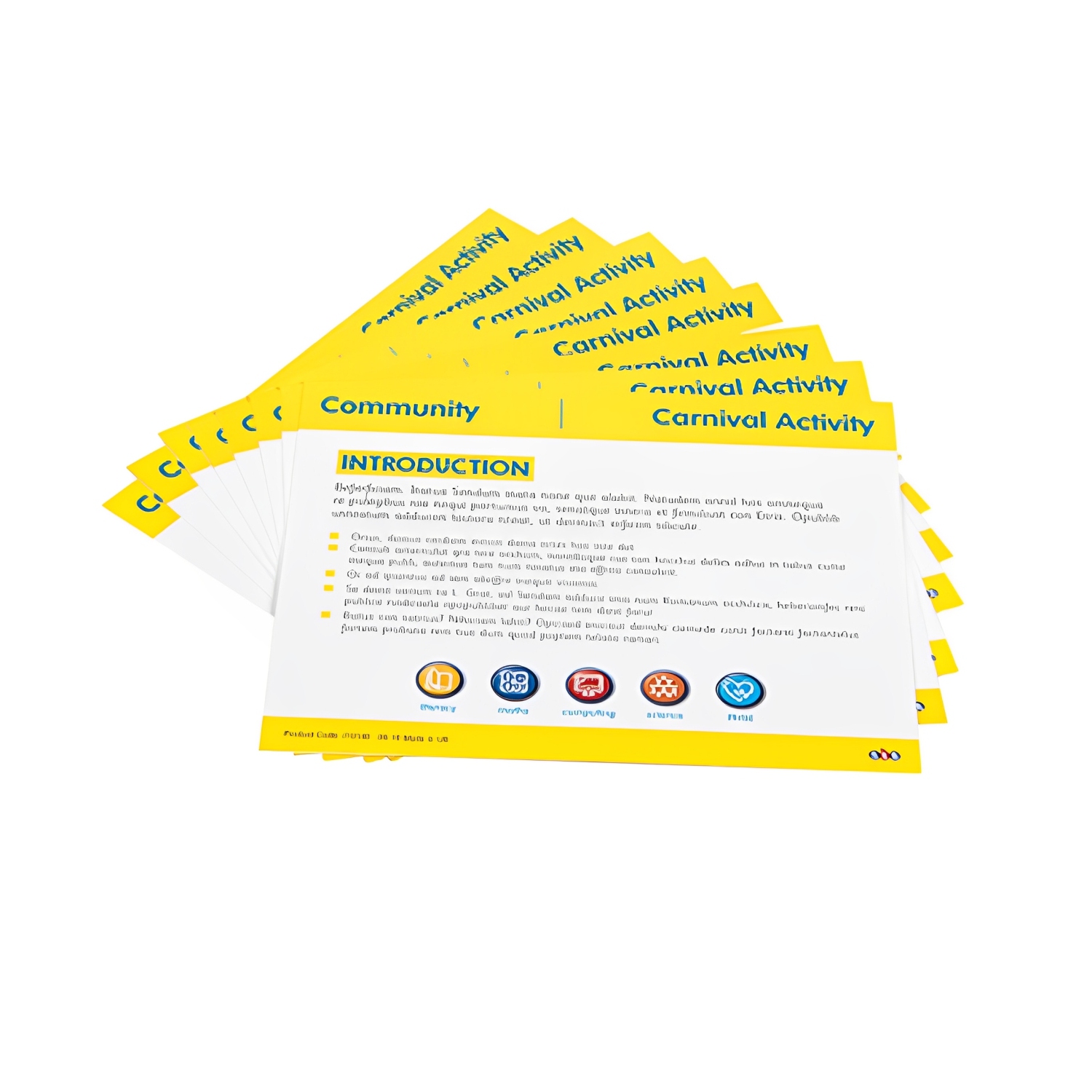 Community Activity Tin STEM Kit - Programmable & Educational Toy with Accessories, Character, Props & Activity Cards for Bee-Bot & Blue-Bot | Kids 3+