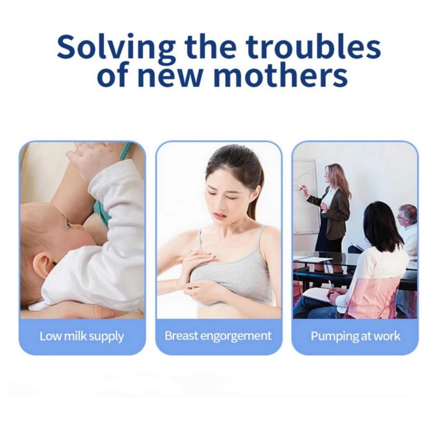 Tire-lait électrique prêt-à-porter Tire-lait électrique mains libres Collecteur de lait confort Léger avec affichage LED 4 modes et 12 niveaux -