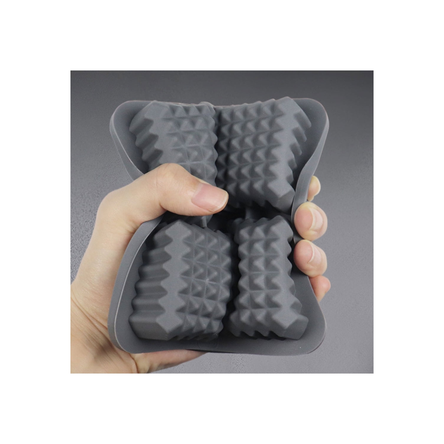 [Food Grade Silicone] Ice Cube Mold Set - Leak-proof Funnel Cover Design + Easy-to-Remove Special Ice Box, Suitable for Whiskey/Juice DIY Creative