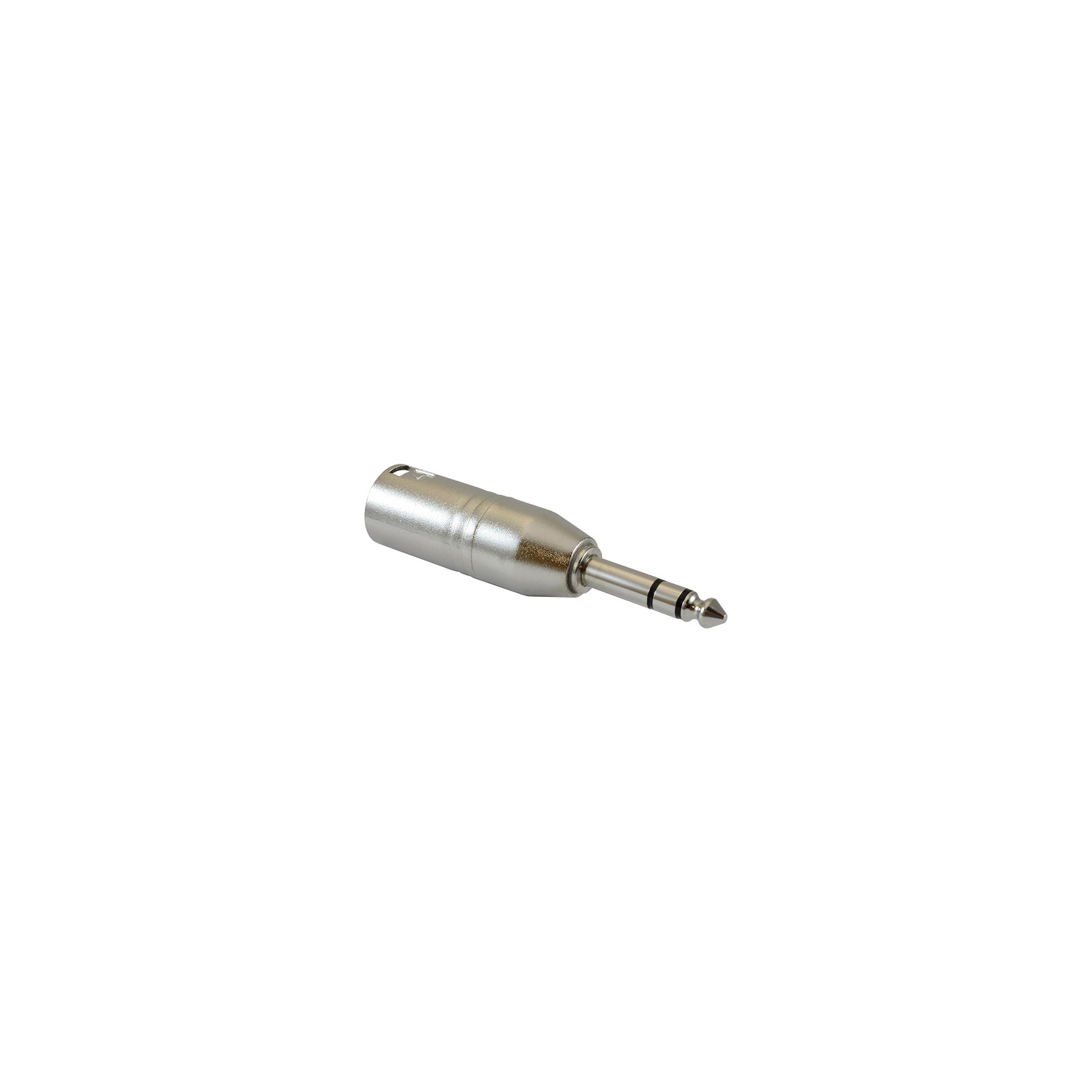 Adaptateur XLR mâle à 1/4″ TRS mâle – stéréo métallique