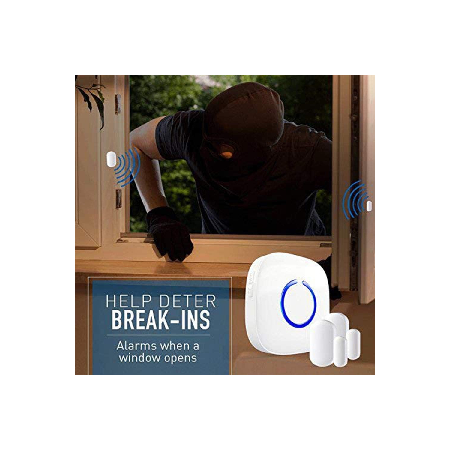 Expandable and Configurable Wireless Door Chime with Mini Magnetic Sensor