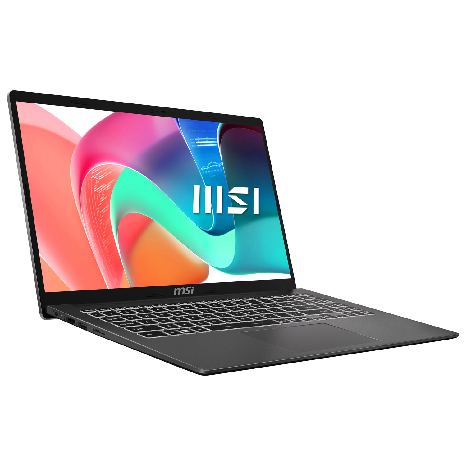 MSI Modern 15 15.6" Business Laptop - Platinum Gray