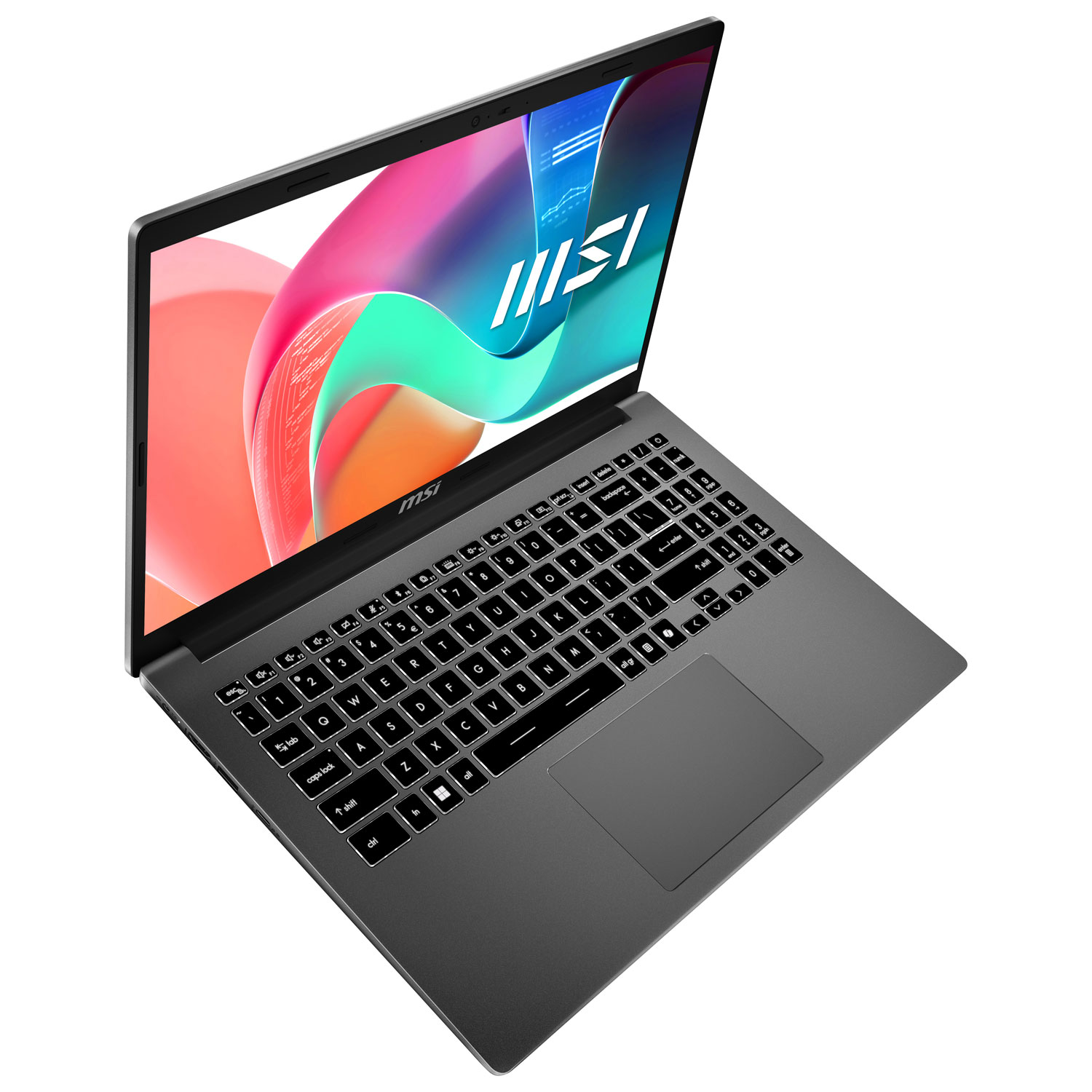 MSI Modern 15 15.6" Business Laptop - Platinum Gray