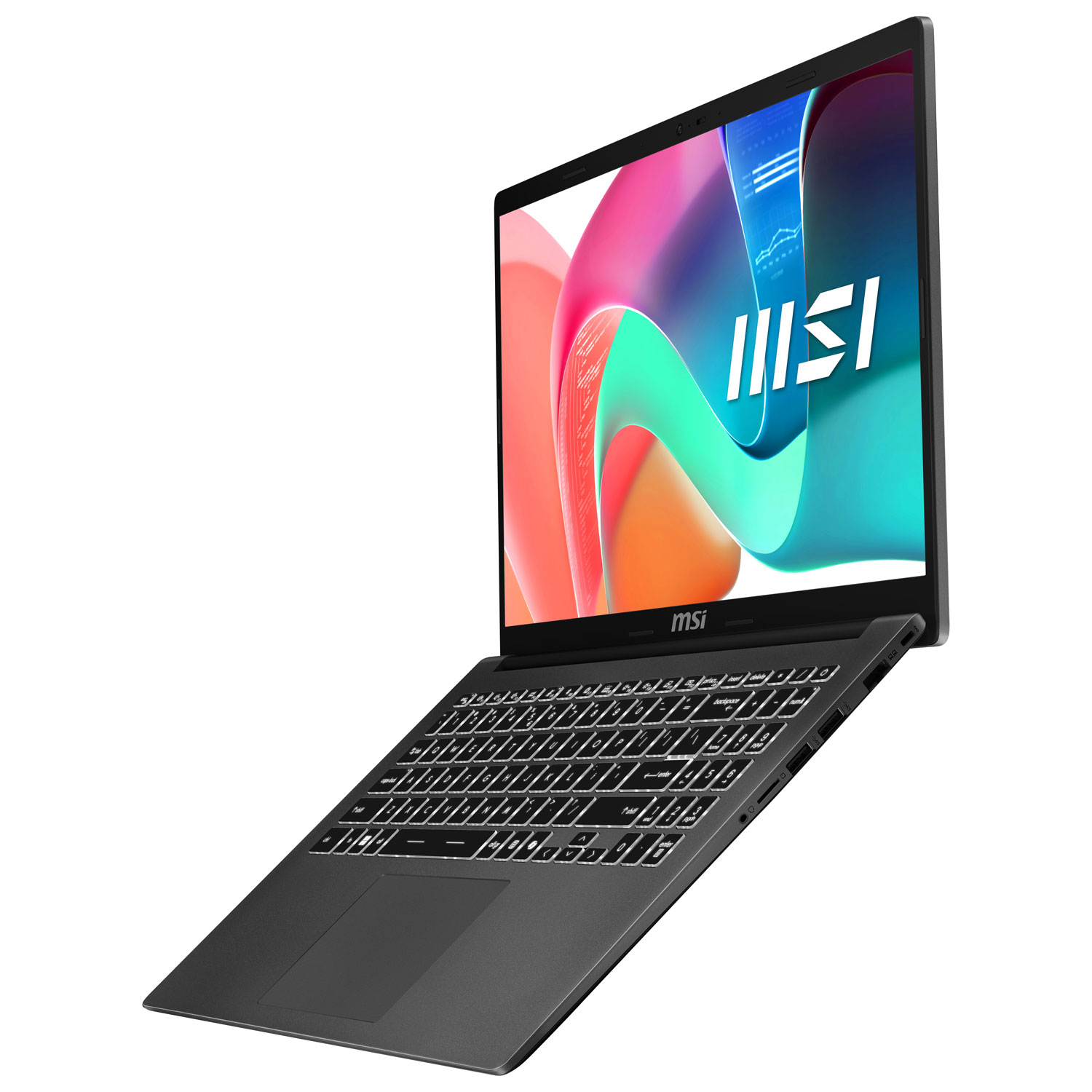 MSI Modern 15 15.6" Business Laptop - Platinum Gray