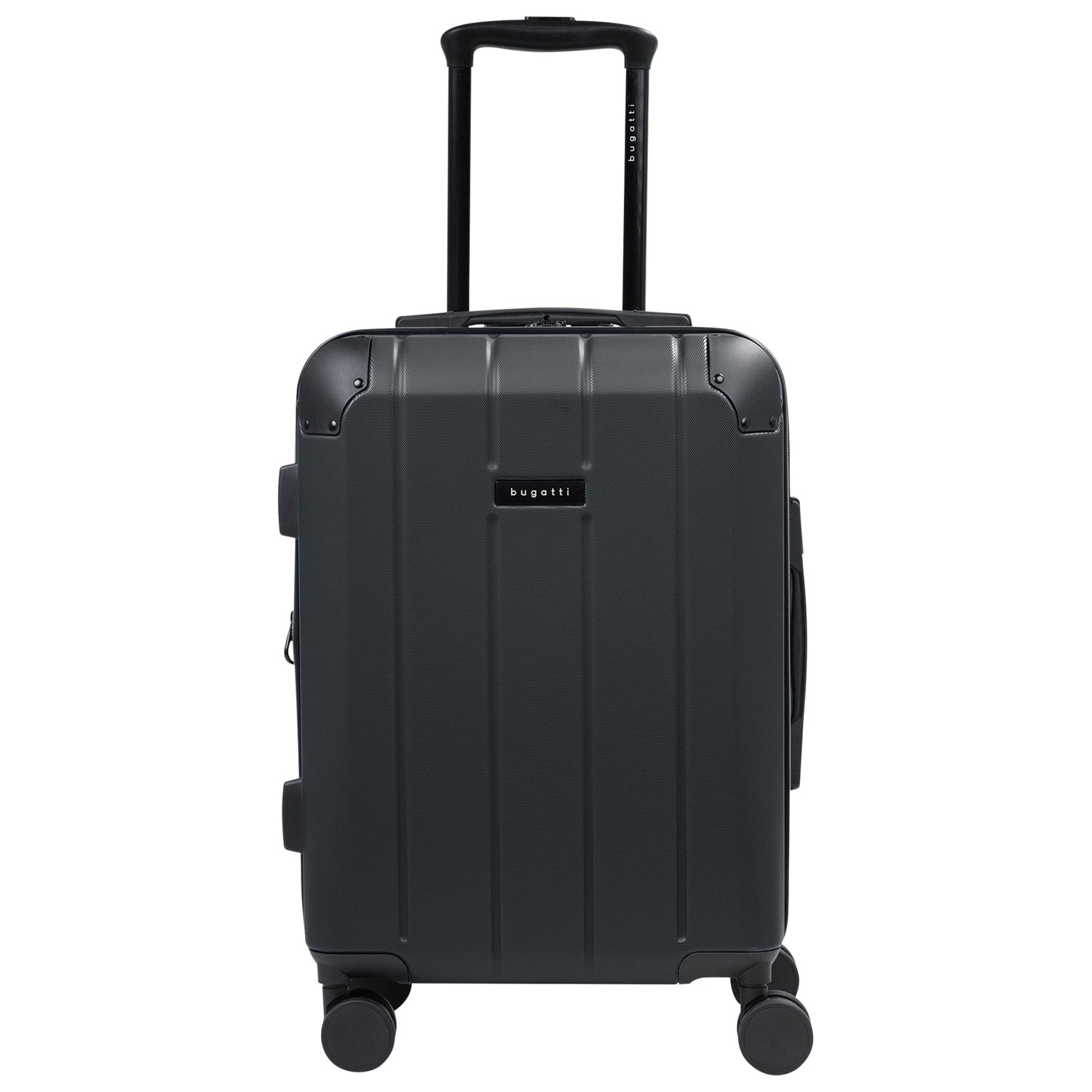 Bagage de cabine rigide extensible de 21,5 po et sac à dos New York de Bugatti - Fer forgé - Exclusivité de Best Buy