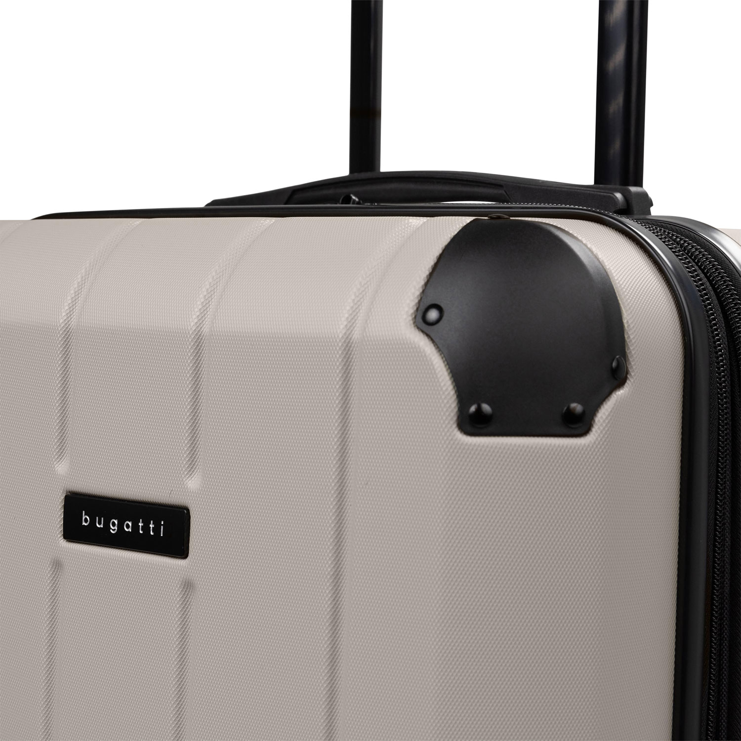 Bugatti New York 21.5" Hard Side Expandable Carry-On Luggage & Backpack - Taupe - Only at Best Buy