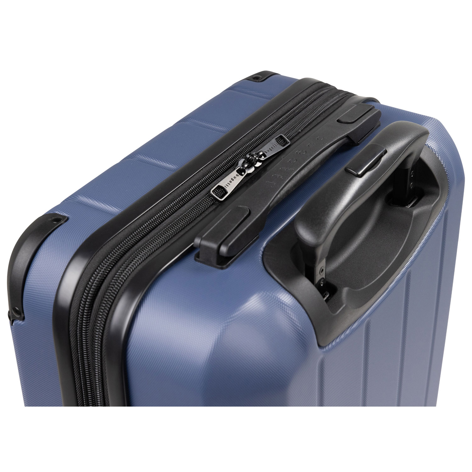Bugatti New York 21.5" Hard Side Expandable Carry-On Luggage & Backpack - Navy - Only at Best Buy