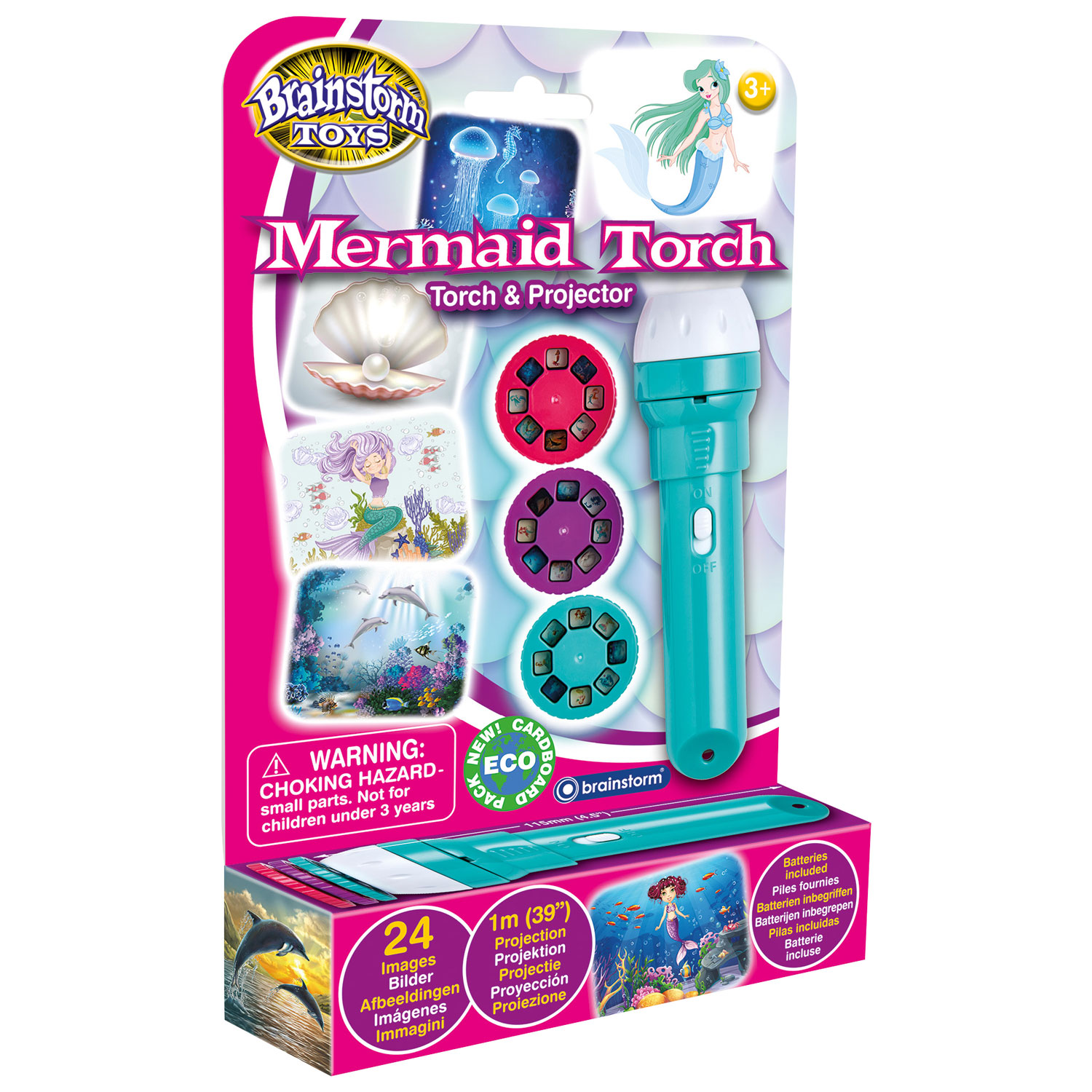 Lampe de poche et projecteur de sirènes de Brainstorm