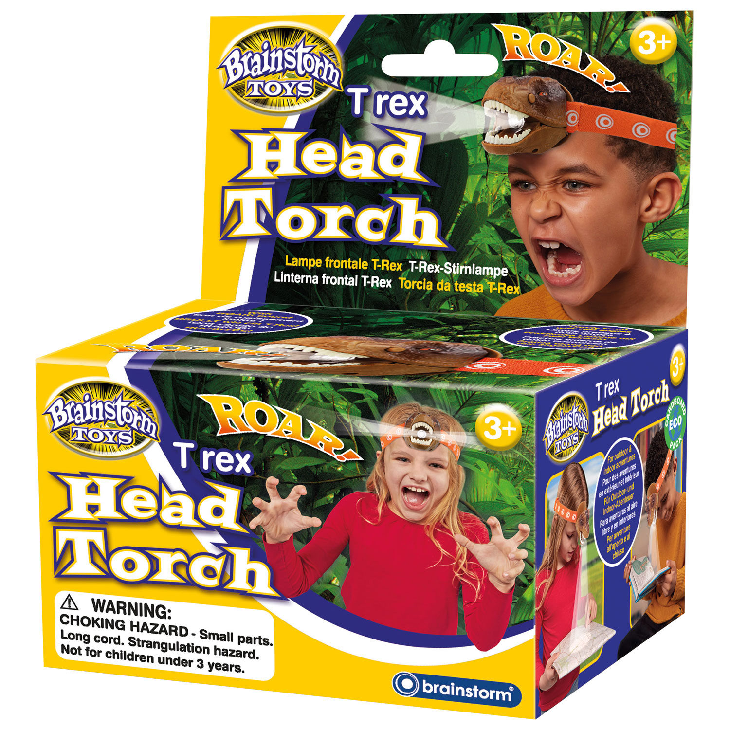 Brainstorm T- REX Head Torch