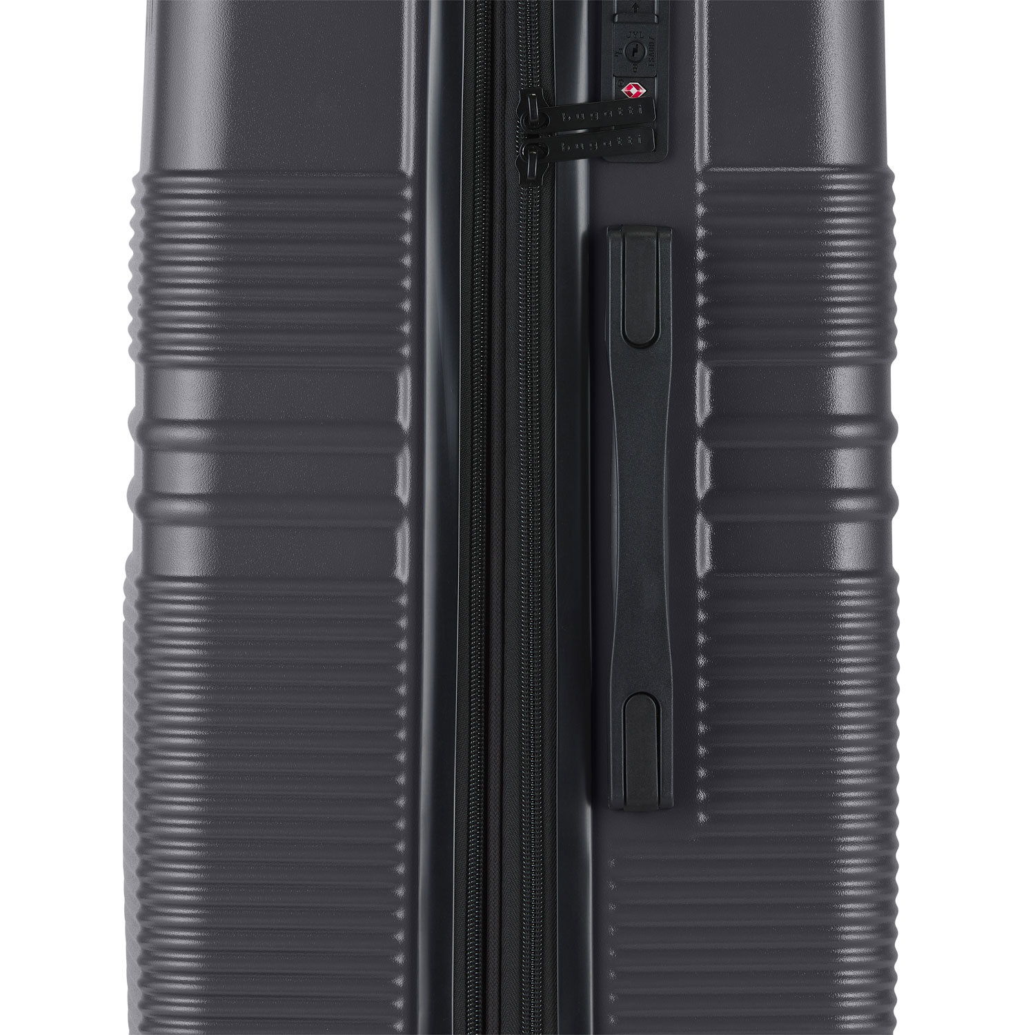 Bugatti Luxor 3-Piece Hard Side Expandable Luggage Set - Black - Only at Best Buy