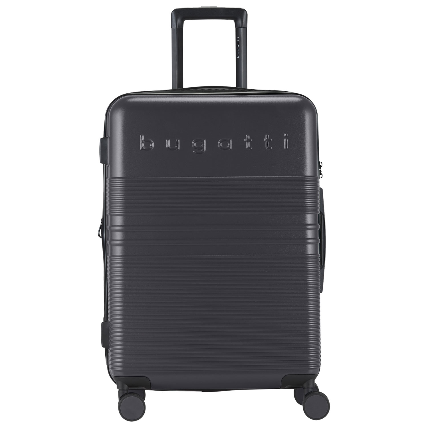 Bugatti Luxor 3-Piece Hard Side Expandable Luggage Set - Black - Only at Best Buy