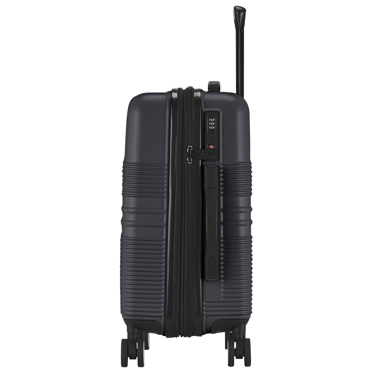 Bugatti Luxor 3-Piece Hard Side Expandable Luggage Set - Black - Only at Best Buy