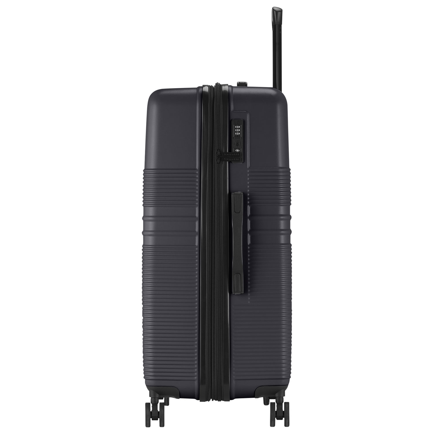 Bugatti Luxor 3-Piece Hard Side Expandable Luggage Set - Black - Only at Best Buy