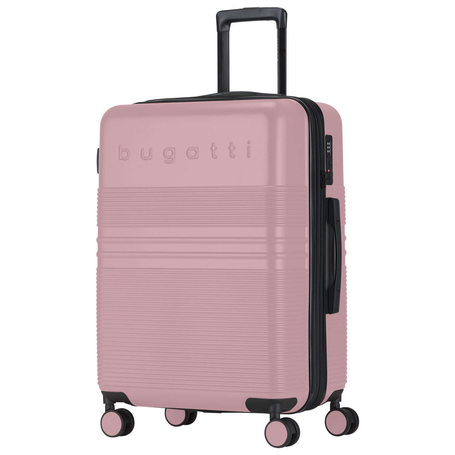 Ensemble de 3 valises rigides extensibles Luxor de Bugatti - Rose - Exclusivité de Best Buy