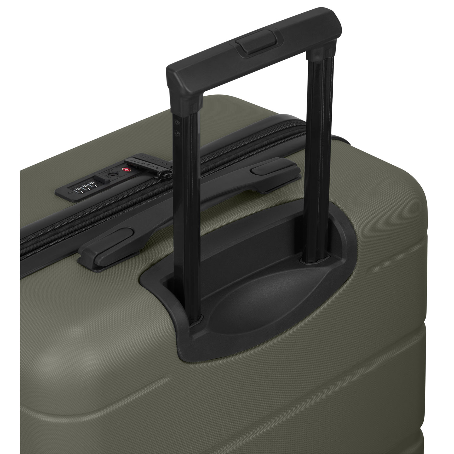 Ensemble de 3 valises rigides extensibles Barcelona de Bugatti - Kaki - Exclusivité de Best Buy