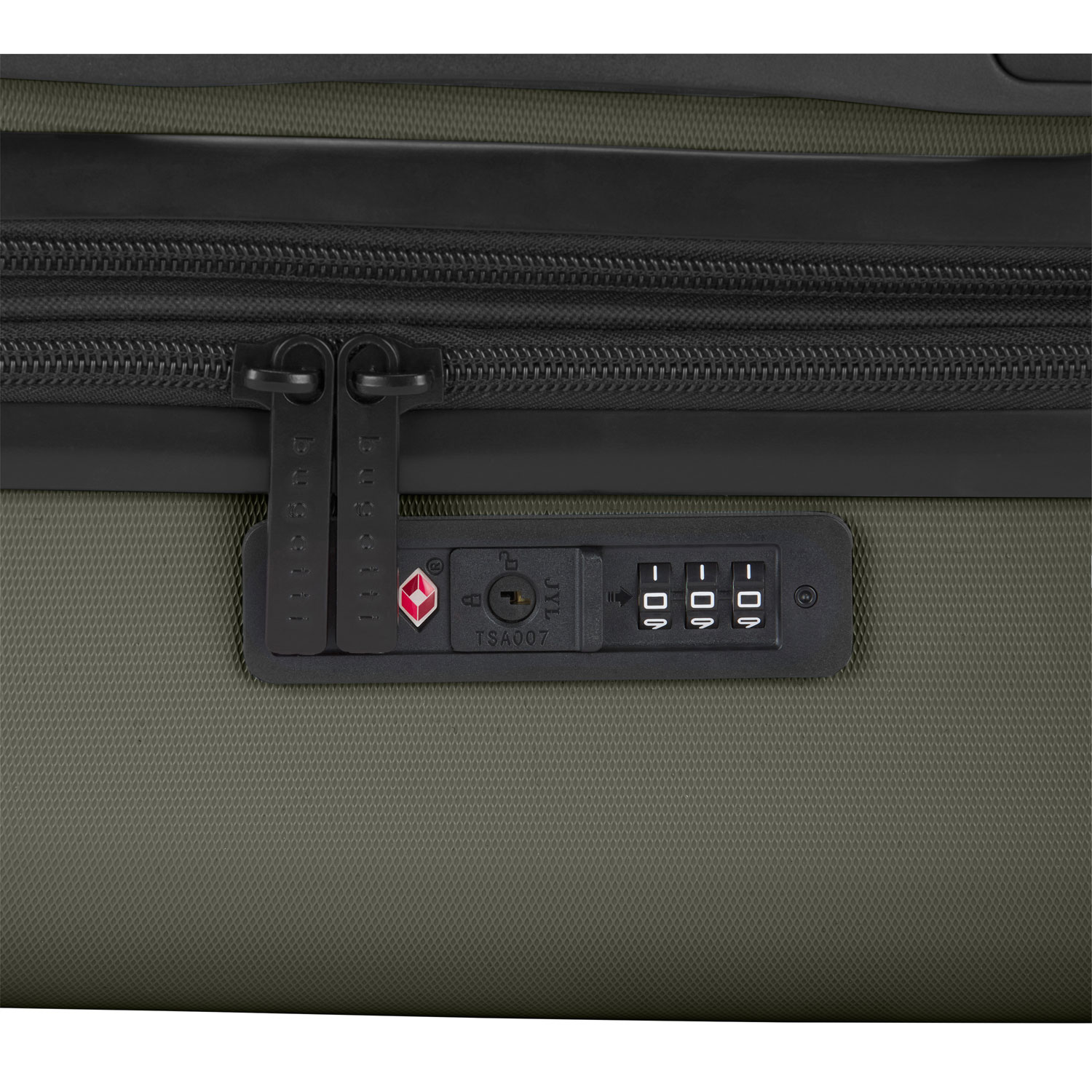 Ensemble de 3 valises rigides extensibles Barcelona de Bugatti - Kaki - Exclusivité de Best Buy