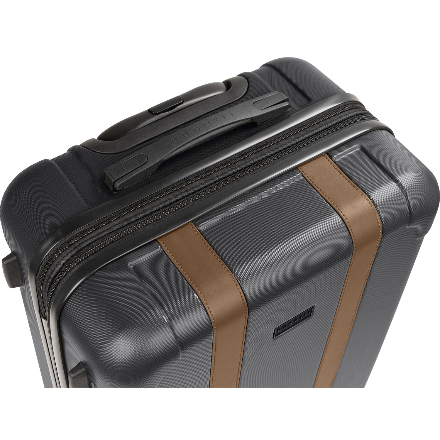 Ensemble de 3 valises rigides extensibles Windsor de Bugatti - Anthracite - Exclusivité de Best Buy