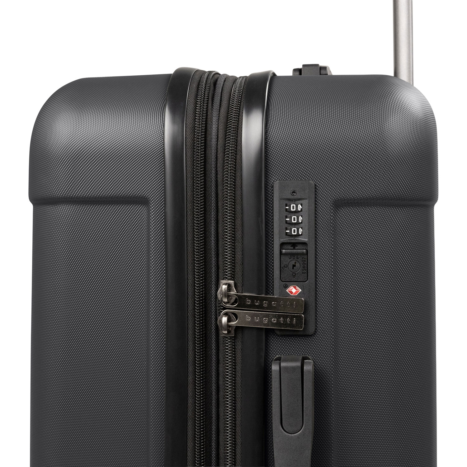 Ensemble de 3 valises rigides extensibles Windsor de Bugatti - Anthracite - Exclusivité de Best Buy