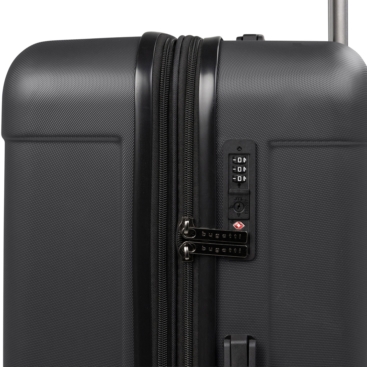 Ensemble de 3 valises rigides extensibles Windsor de Bugatti - Anthracite - Exclusivité de Best Buy