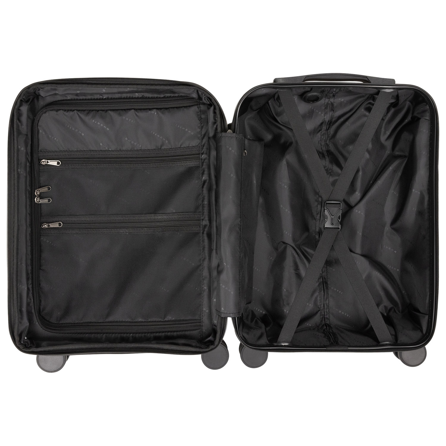 Ensemble de 2 valises rigides extensibles Windsor de Bugatti - Anthracite - Exclusivité de Best Buy