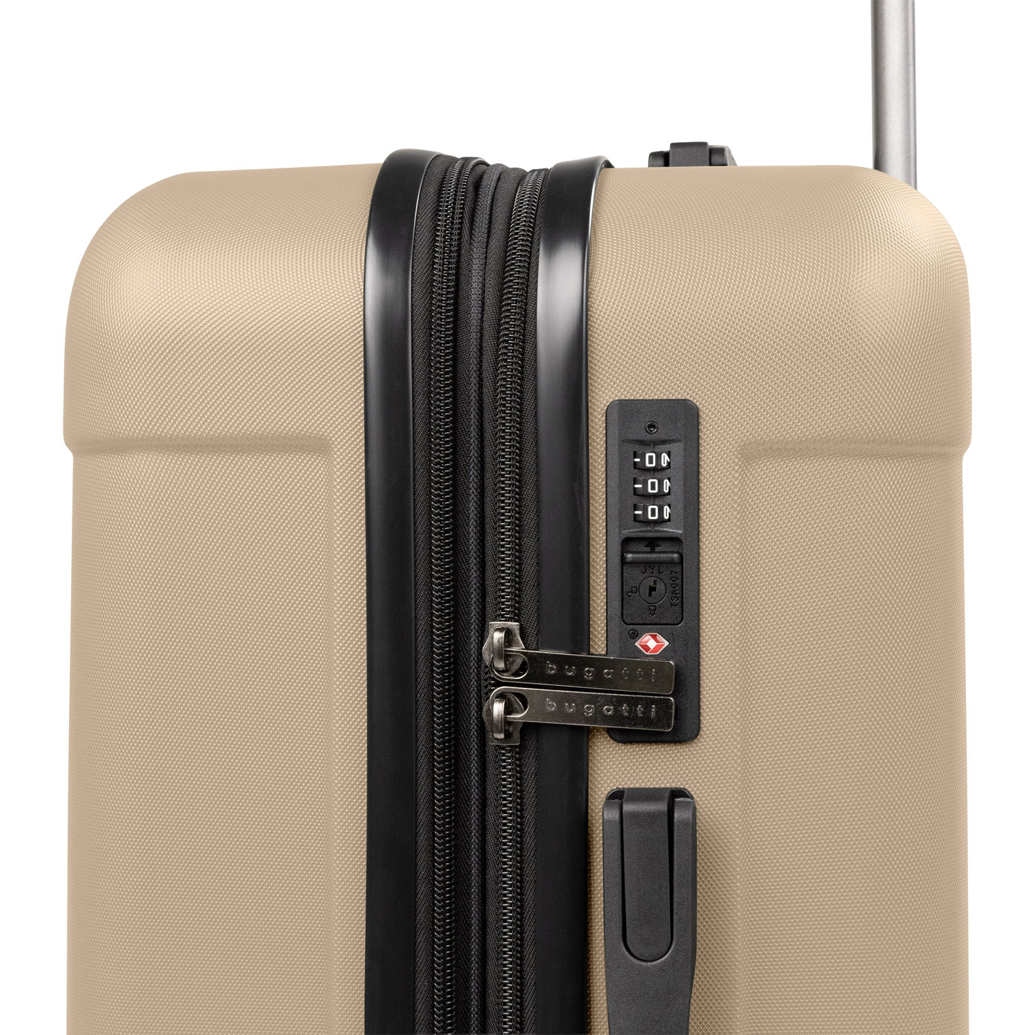 Ensemble de 3 valises rigides extensibles Windsor de Bugatti - Crème - Exclusivité de Best Buy