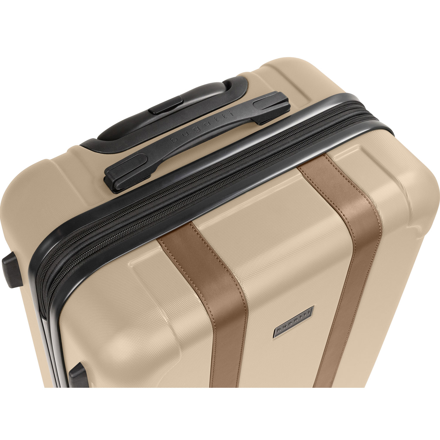 Ensemble de 3 valises rigides extensibles Windsor de Bugatti - Crème - Exclusivité de Best Buy