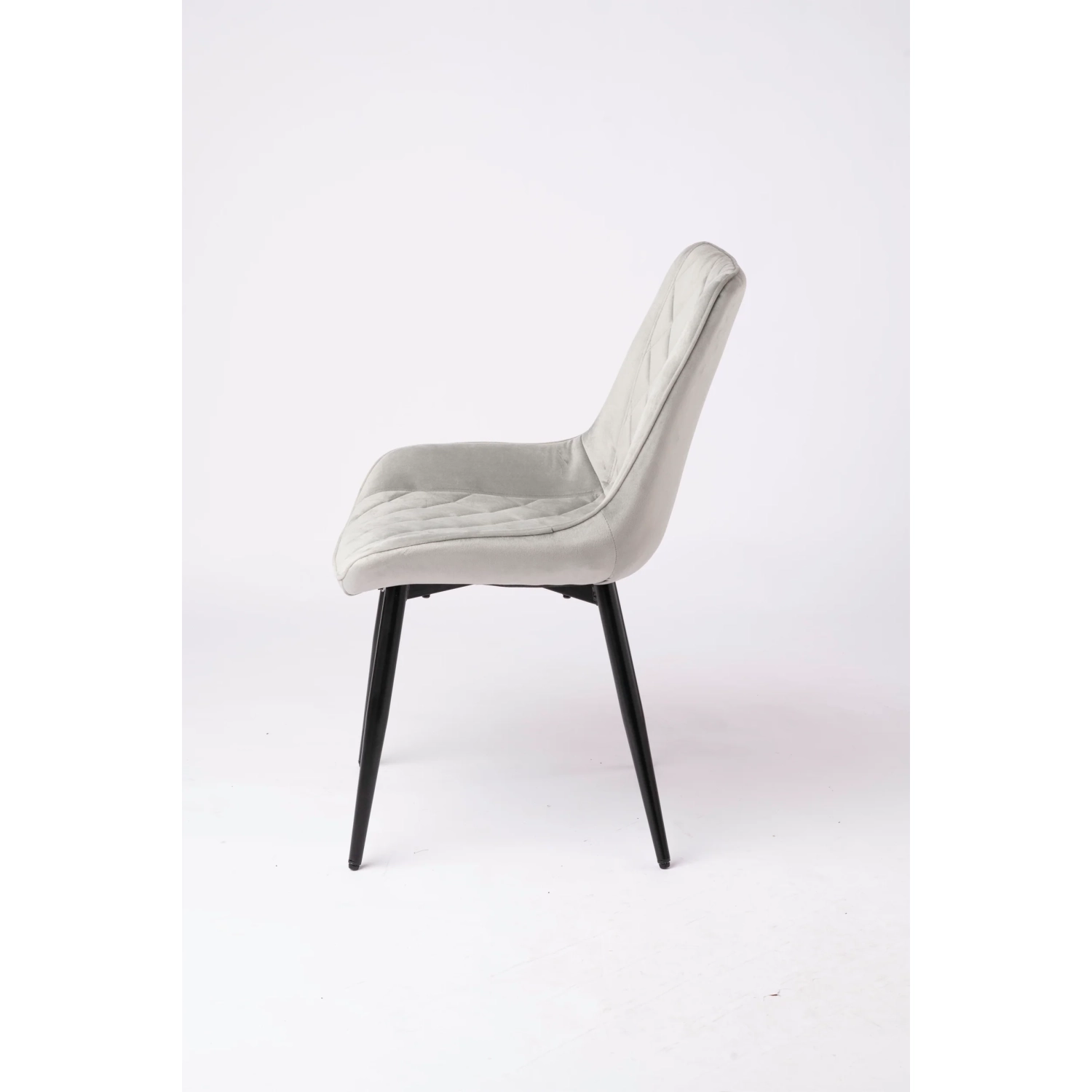 Chaise de salle à manger en velours de luxe – Moderne et confortable