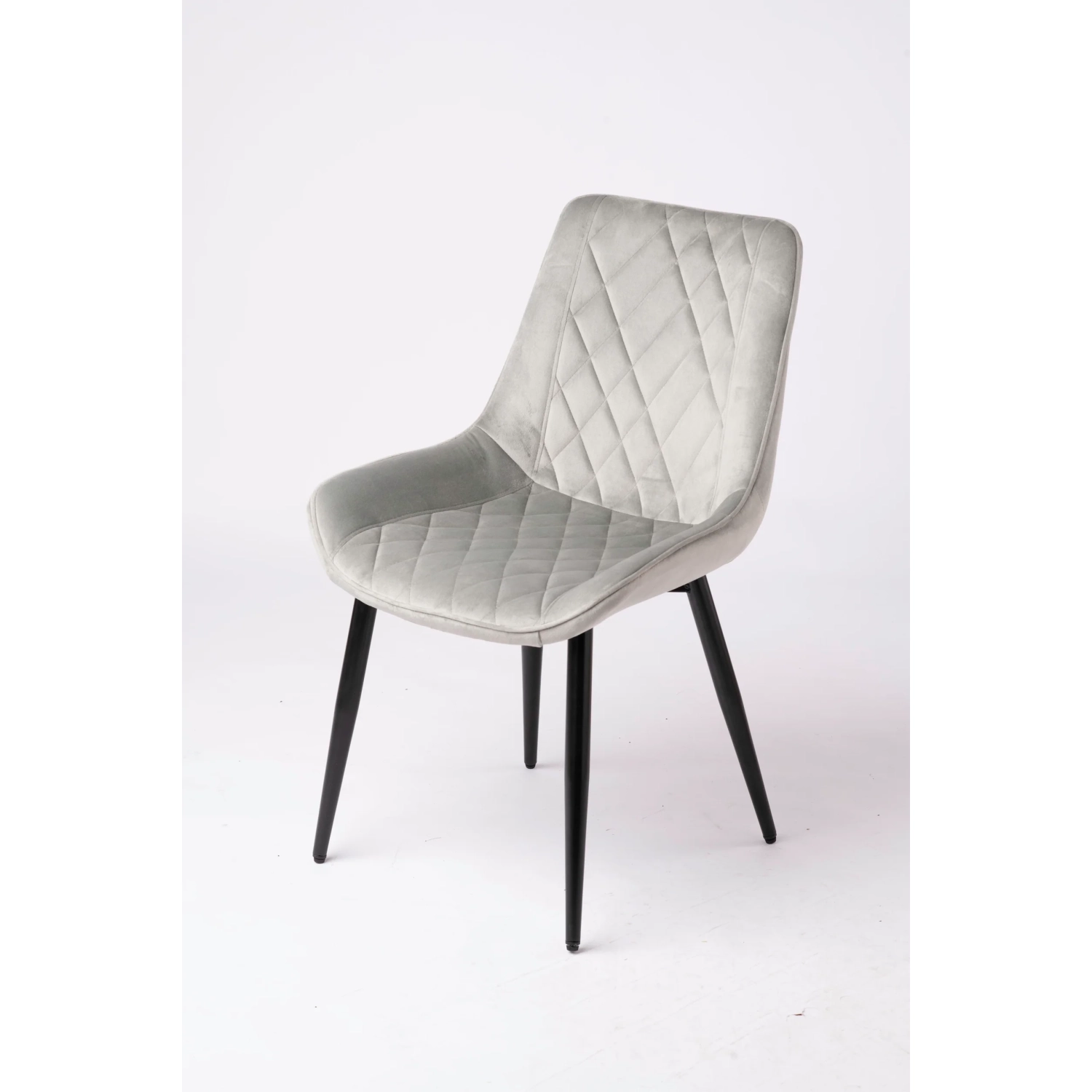 Chaise de salle à manger en velours de luxe – Moderne et confortable