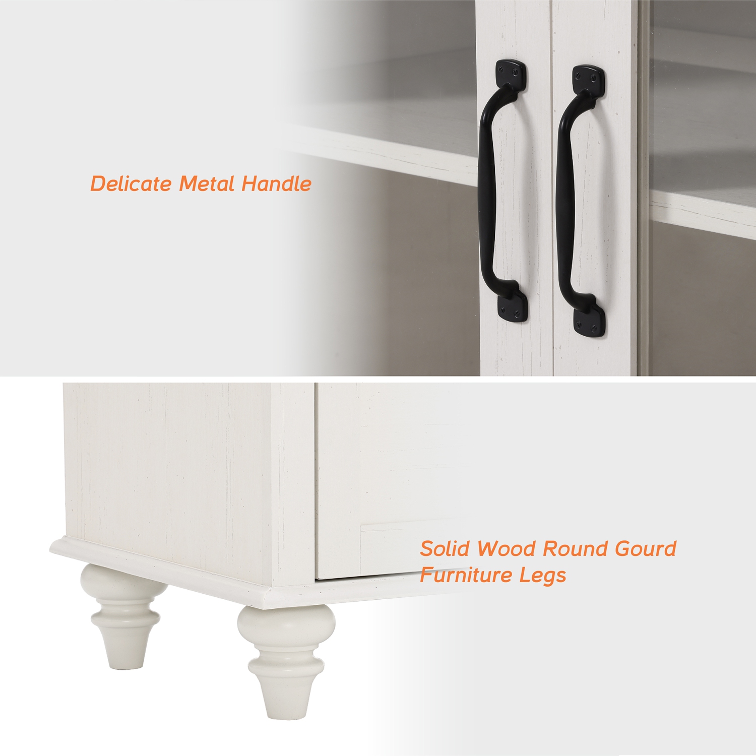 WAMPAT Farmhouse TV Stand and Coffee Table Set of 2, Square Coffee Table with Lift Top & Drawer, White Entertainment Center for 70 Inch TV, 2 Piece