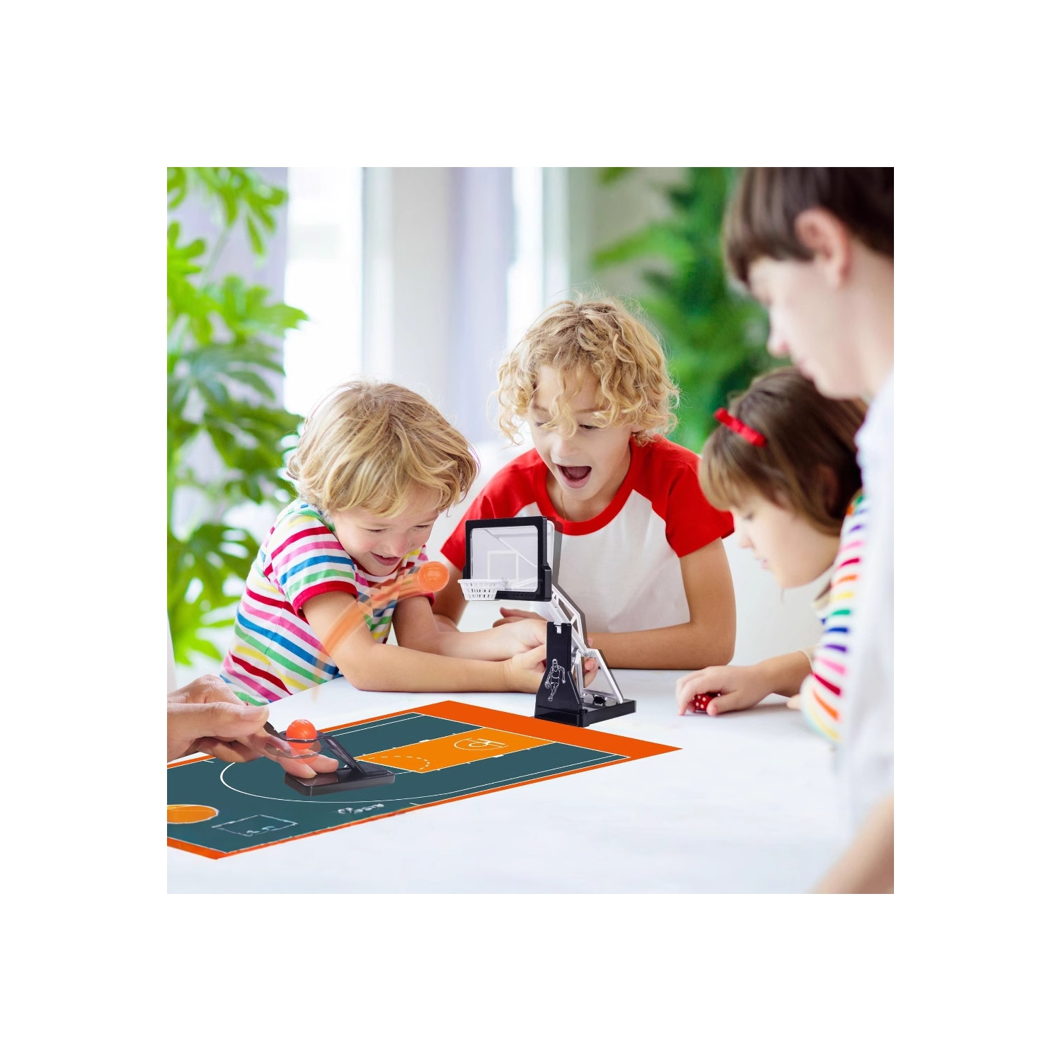 Desktop Basketball Game Novelty Tabletop Arcade Game for Children Boys Girls