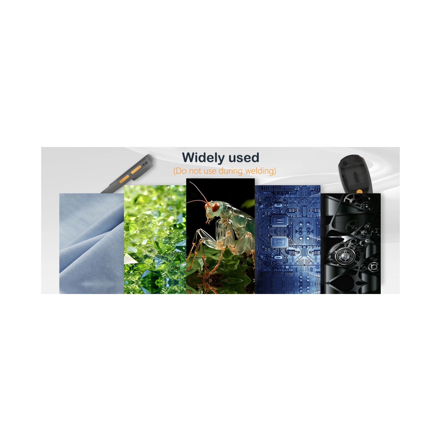 2-inch HD portable digital microscope | 600mAh rechargeable | 8 LED fill light | Suitable for reading/electronic repair/collectibles