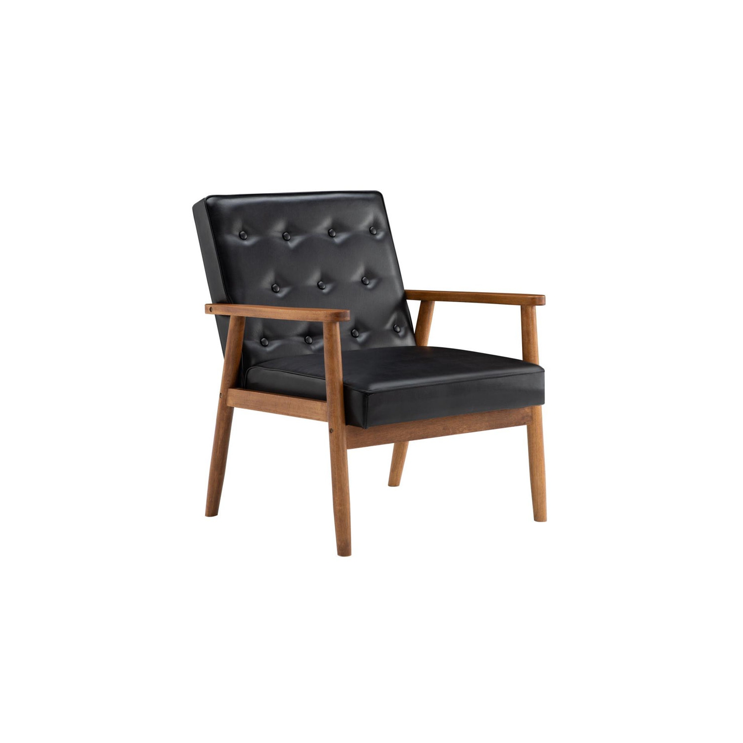 Karl Home Modern Armchair Black
