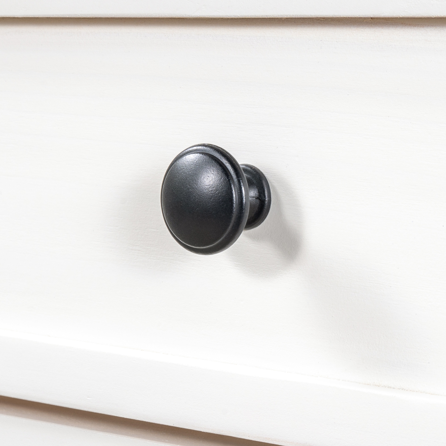 Table console/sofa Kepooman à assemblage facile avec deux tiroirs de rangement et tablette inférieure pour le salon - Blanc