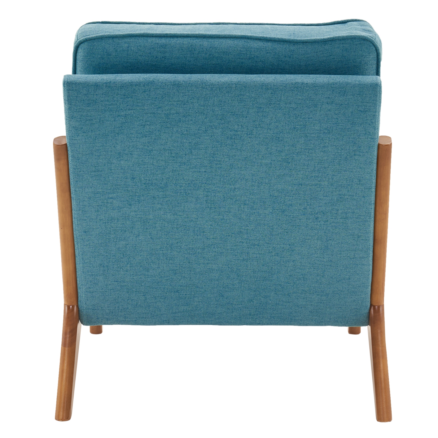 Karl Home Mid Century Solid Wood Accent Chair Teal
