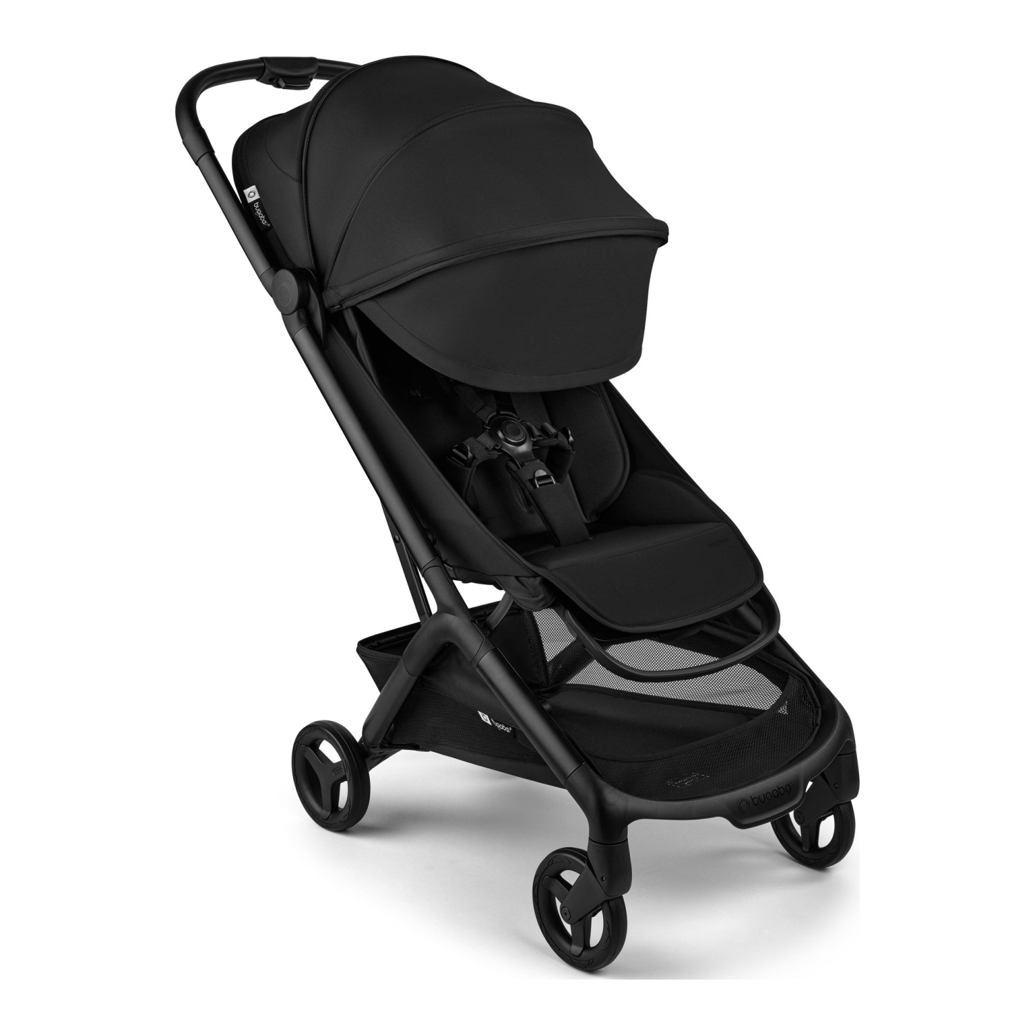 Poussette compacte Butterfly 2 de Bugaboo - Noir héritage sur cadre noir