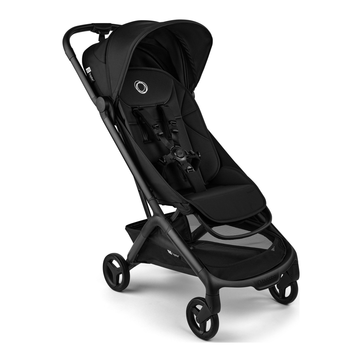 Poussette compacte Butterfly 2 de Bugaboo - Noir héritage sur cadre noir