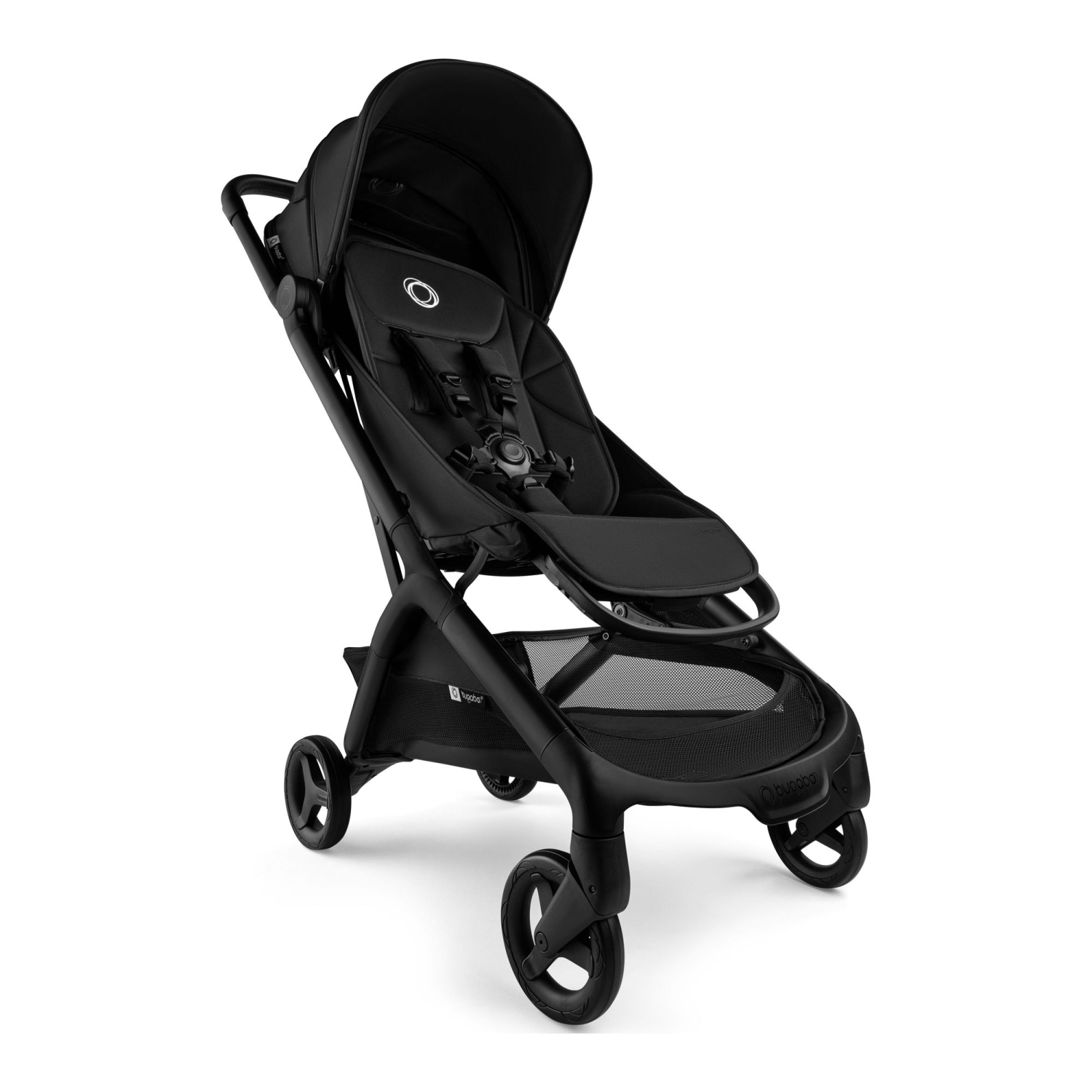 Poussette compacte Butterfly 2 de Bugaboo - Noir héritage sur cadre noir