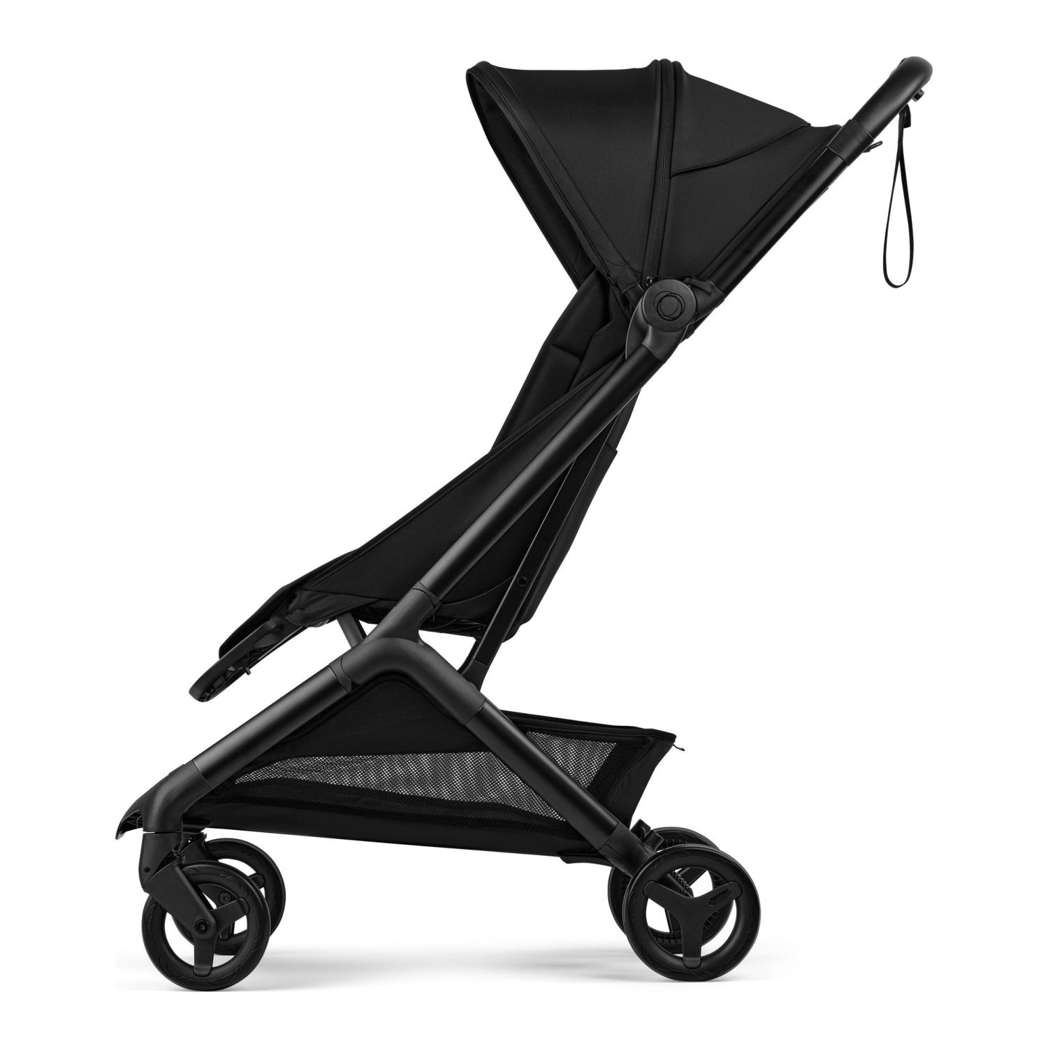 Poussette compacte Butterfly 2 de Bugaboo - Noir héritage sur cadre noir