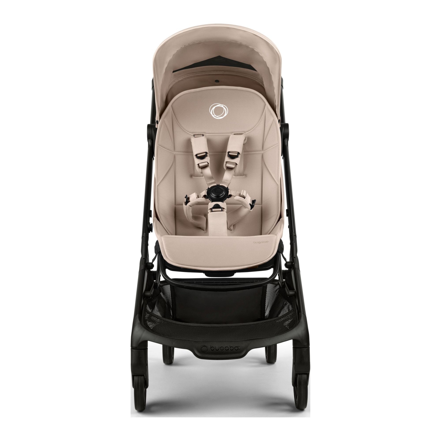 Bugaboo Compact Butterfly 2 Stroller Complete - Desert Taupe on Black Frame