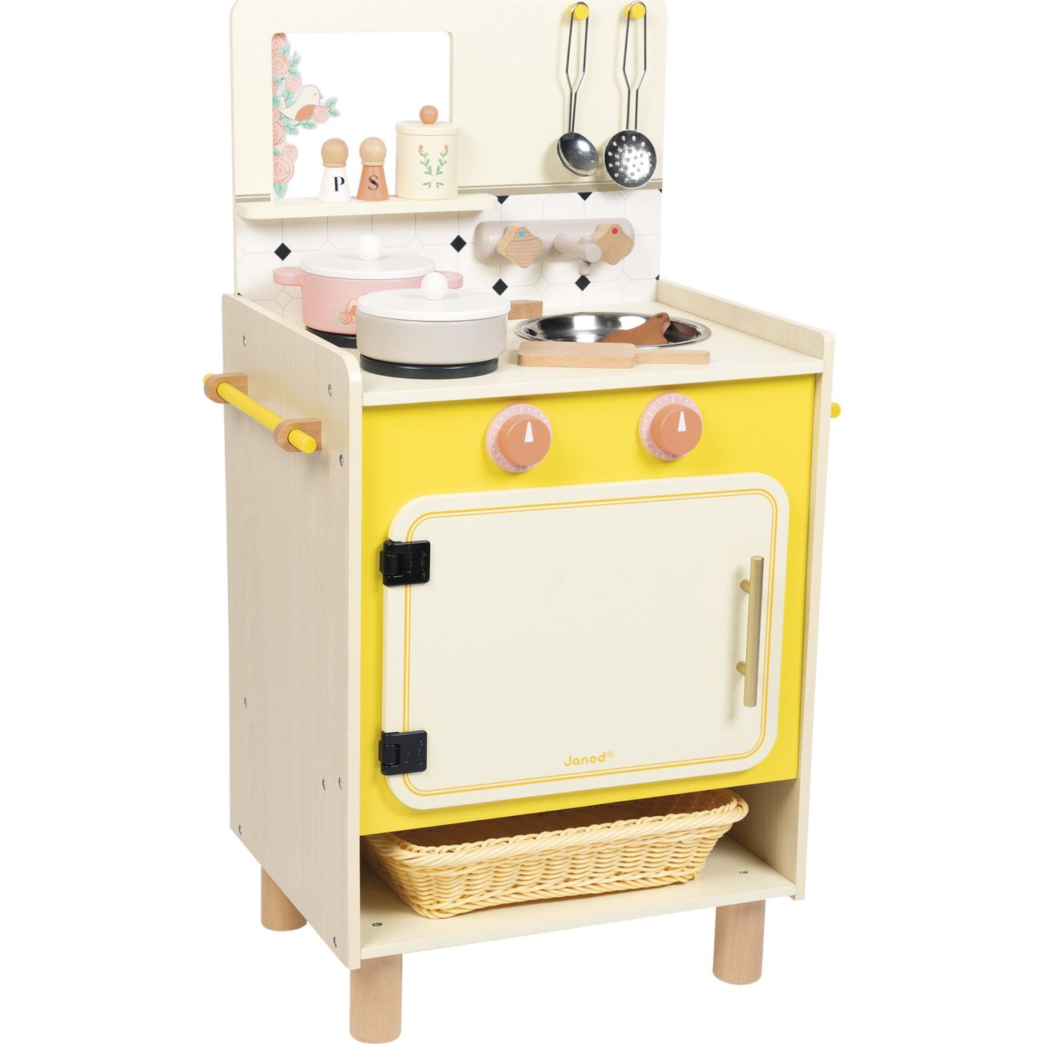 Ensemble de jouets de cuisine en bois Mamie Soleil de Janod