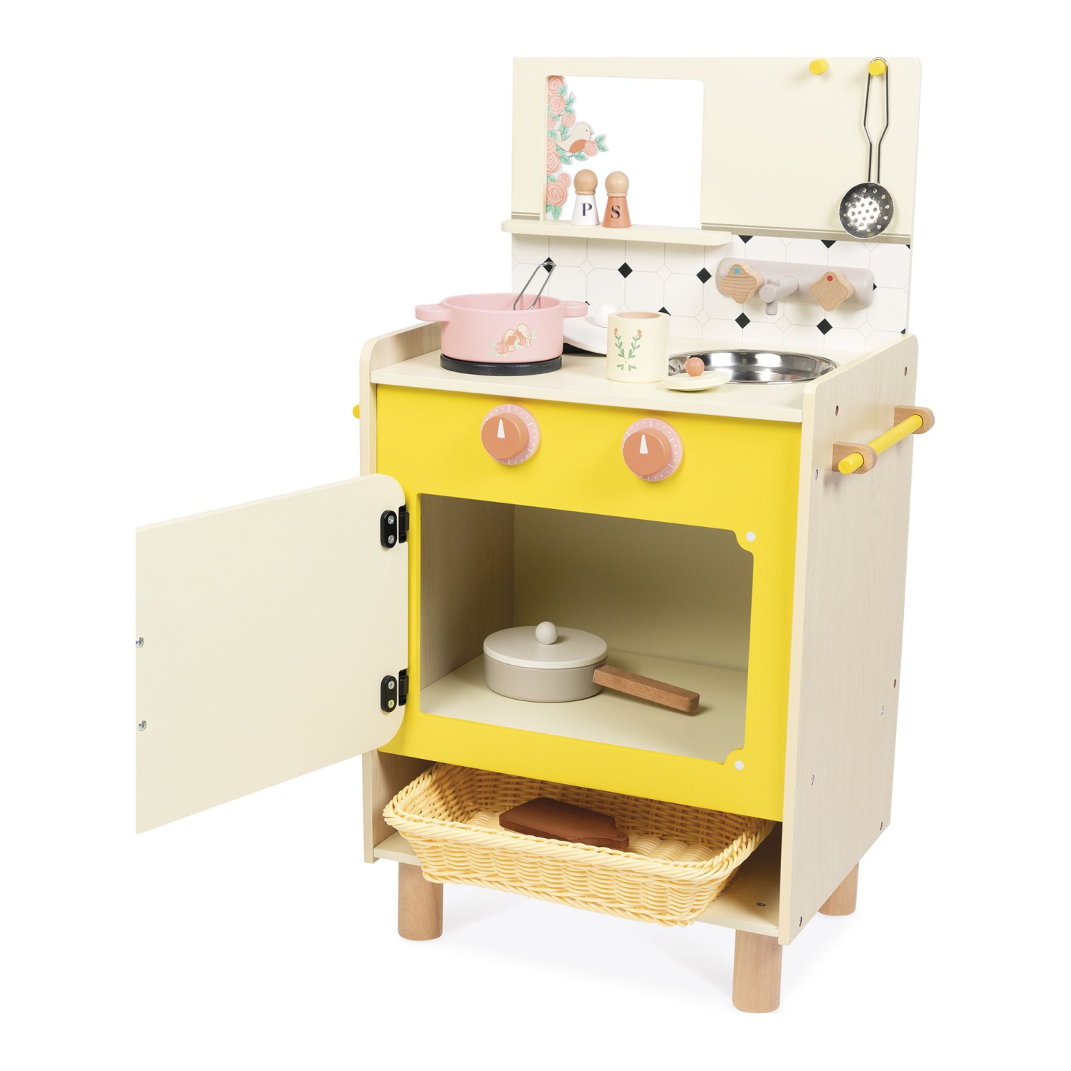 Ensemble de jouets de cuisine en bois Mamie Soleil de Janod