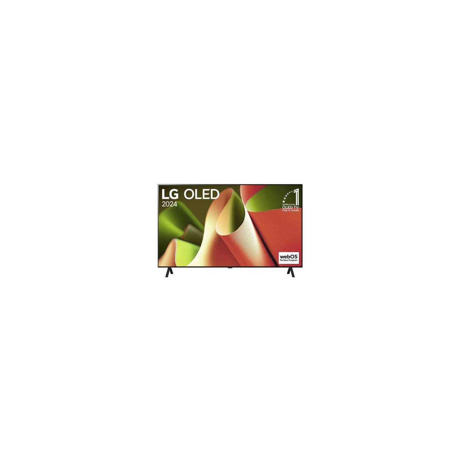 Open Box-LG OLED55B4PUA 55" 4K A8 B4 Series OLED Smart TV-2024