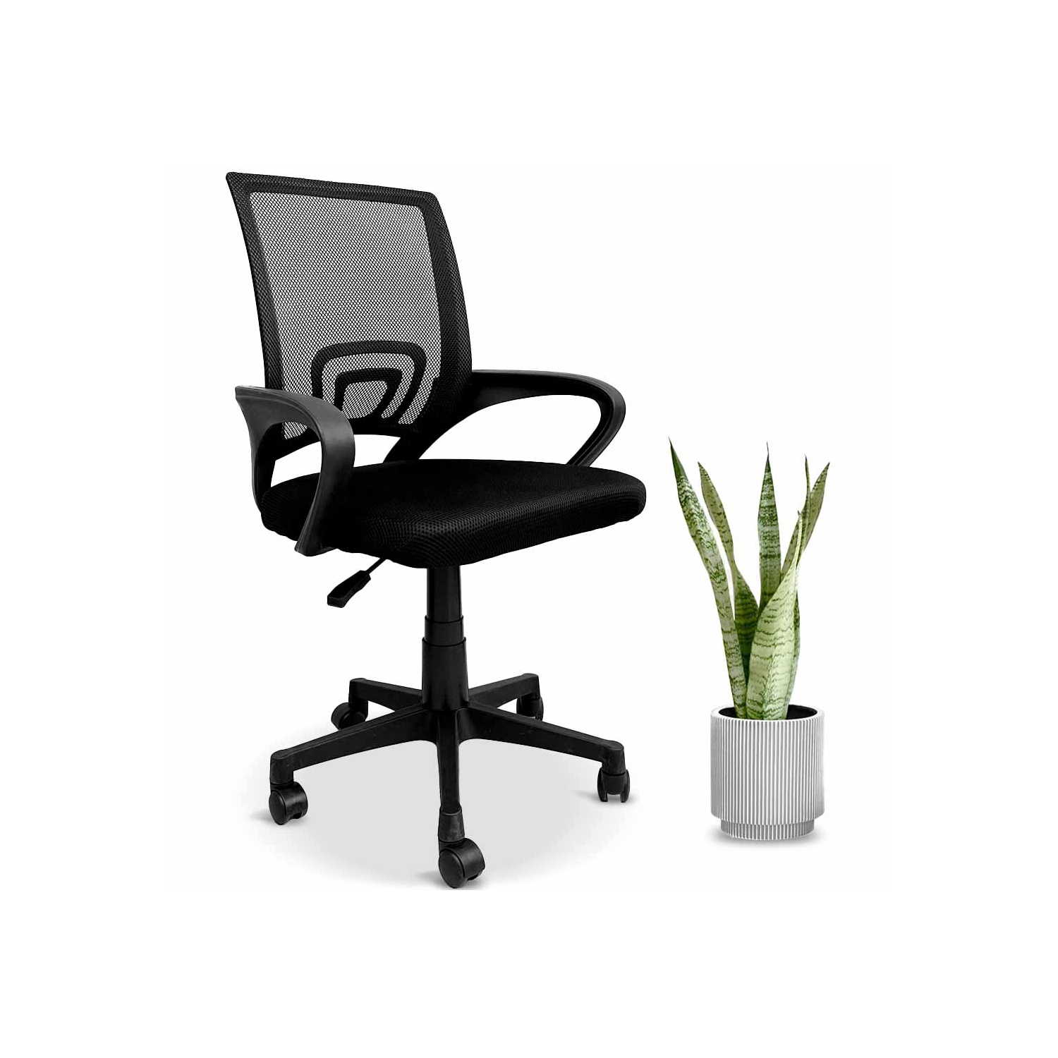Fauteuil de bureau ergonomique en filet respirant MC1 de MotionGrey - Fauteuil de bureau confortable pour le jeu à domicile et le bureau commercial