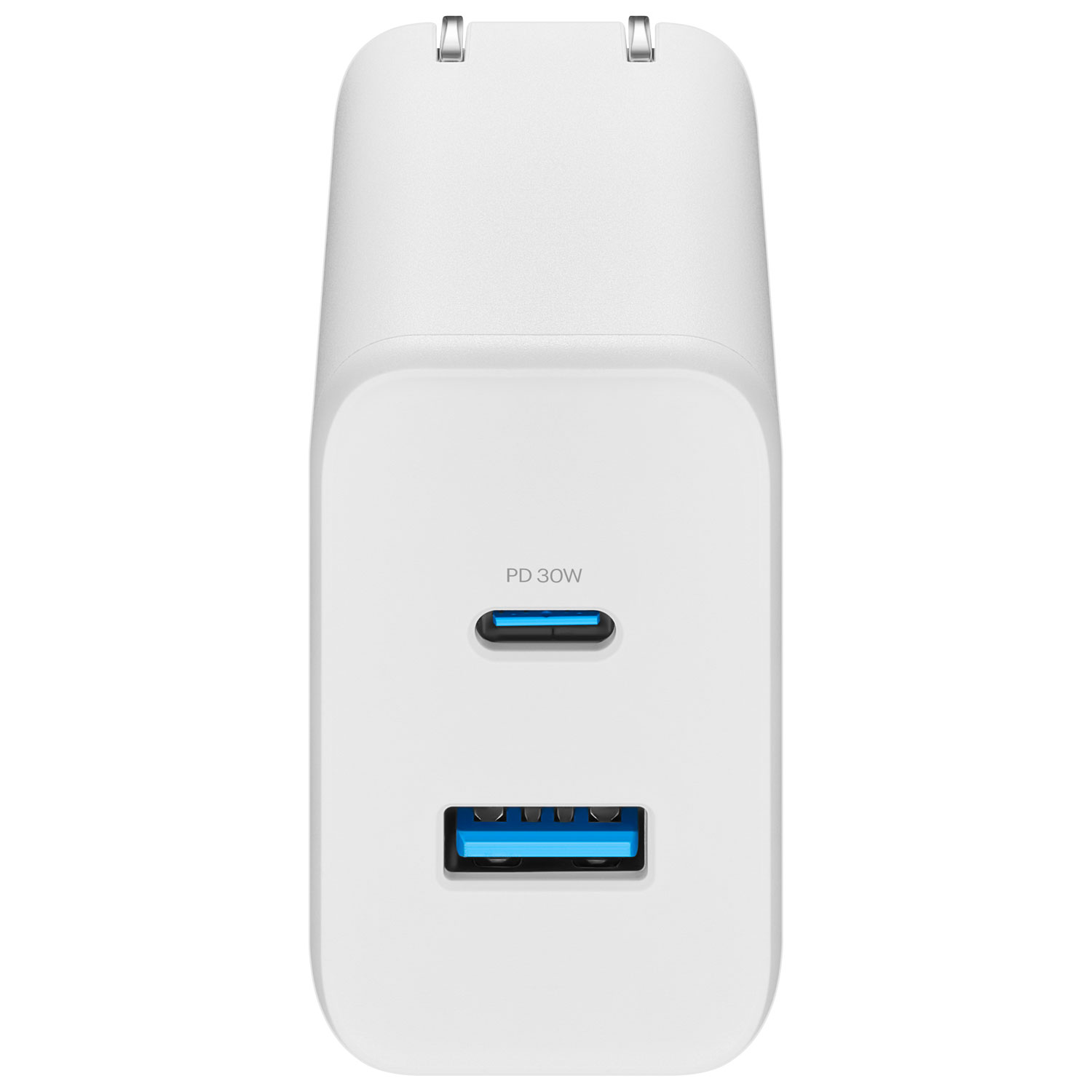 Chargeur mural pliable USB-A/USB-C de 32 W d'Insignia - Blanc
